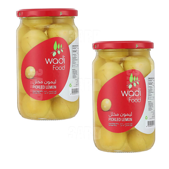 Wadi Food Pickled Lemons 650g - Pack of 2