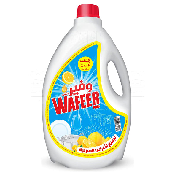 Wafeer Dish Wash Liquid Lemon 4L - Pack of 1