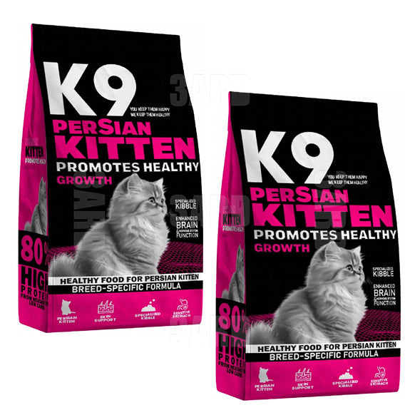 K9 Dry Food Cat Persian Kitten 2kg - Pack of 2