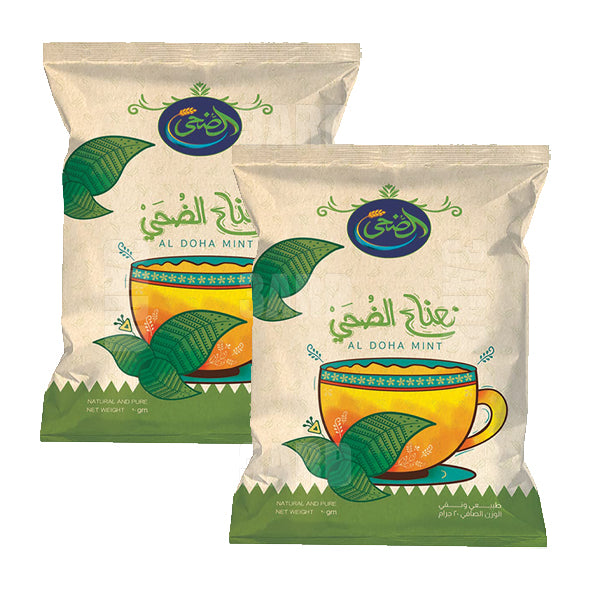 Al Doha Mint Leaves Pouch 20g - Pack of 2