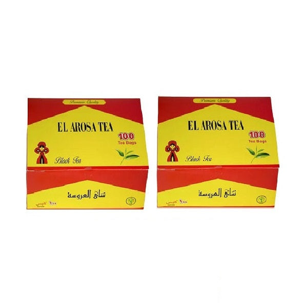 El Arosa Black Tea 100 bags - Pack of 2