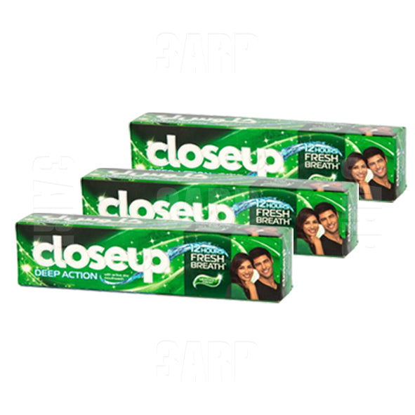 Closeup Green Toothpaste 100ml - Pack of 3