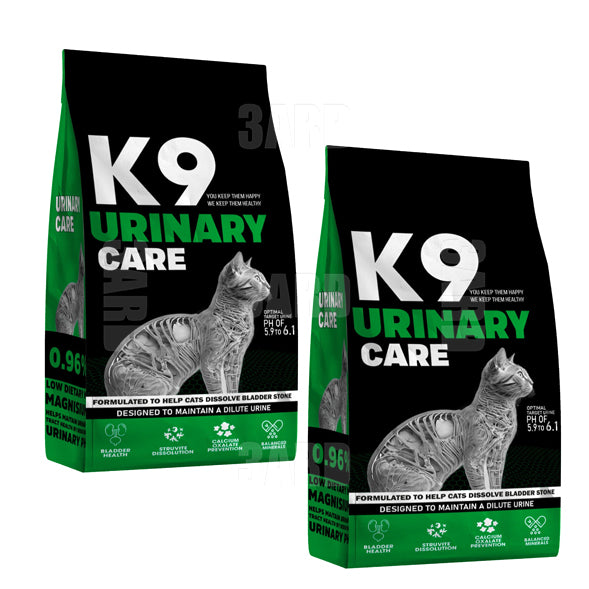 K9 Dry Food Cat Urinary Care 2kg - Pack of 2