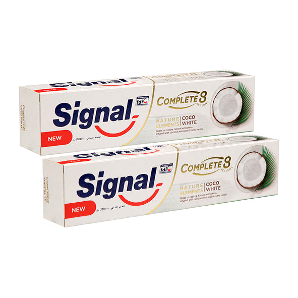 Signal Toothpaste Complete Coconut 100ml - Pack of 2