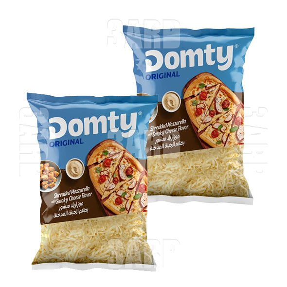 Domty Smoked Mozzarella Cheese 280g - Pack of 2