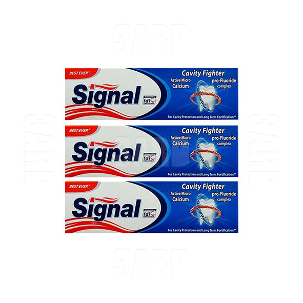 Signal Toothpaste Cavity Fighter 50ml - Pack of 3