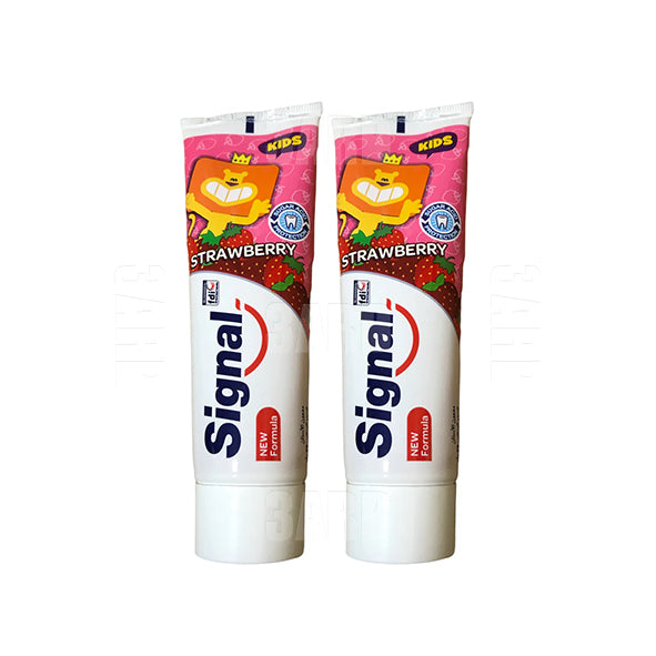Signal Toothpaste Kids Strawberry 75ml - Pack of 2