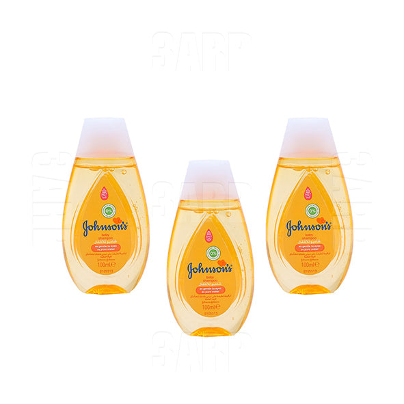 Johnson Baby Shampoo Yellow 100ml - Pack of 3