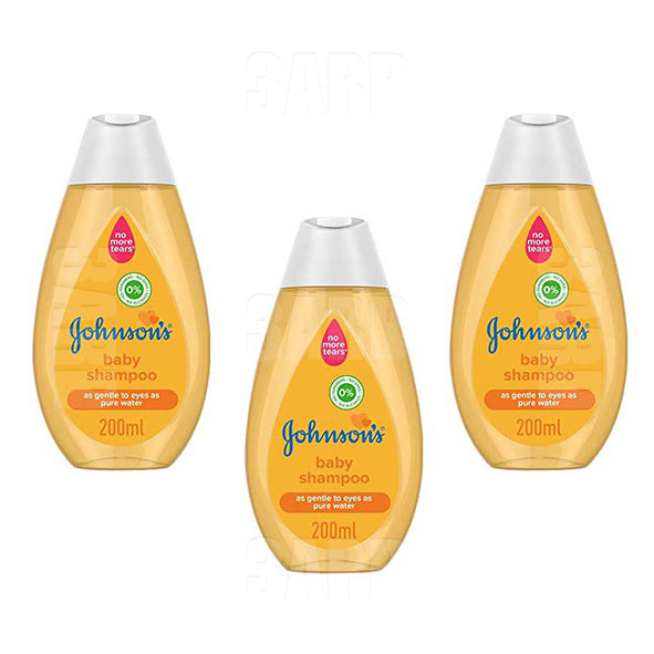 Johnson Baby Shampoo Yellow 200ml - Pack of 3