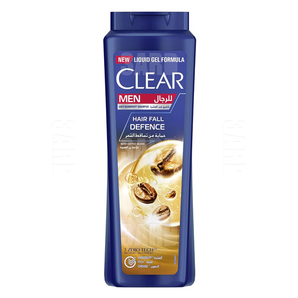 Clear Men Hair Fall Defense with Coffee Beans Anti-Dandruff Shampoo 600ml - Pack of 1