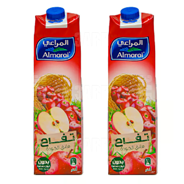 Almarai Apple Juice 1L - Pack of 2