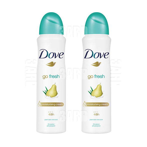 Dove Spray Pear & Aloe Vera 250ml - Pack of 2