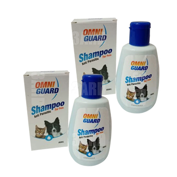 Omni Guard Shampoo Anti Parasitic 60ml - Pack of 2