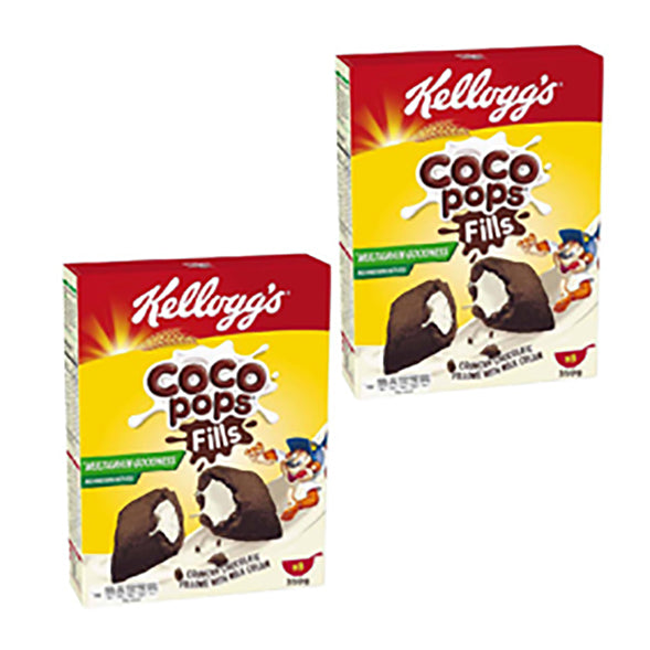 Kellogg's Coco Pops Vanilla Fills 350g - Pack of 2