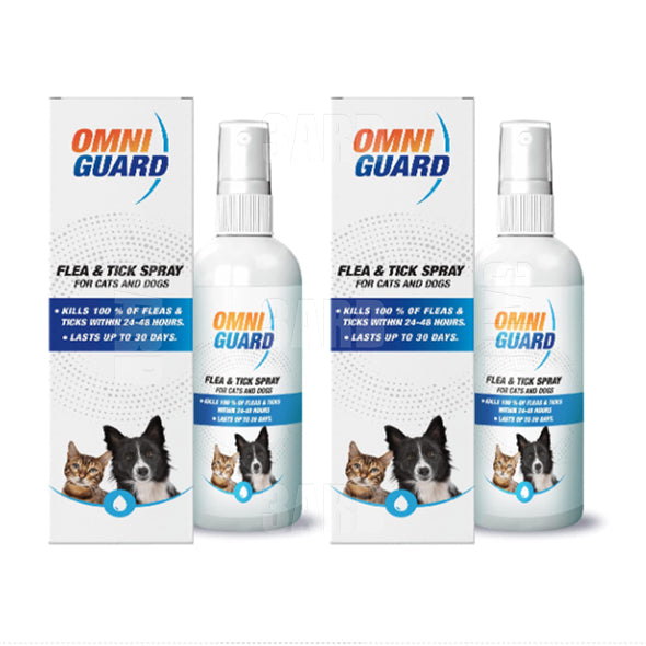 Omni Gurd Spray Flea & Tick 125ml - Pack of 2