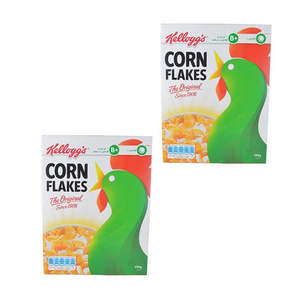 Kellogg's Original Corn Flakes 250g - Pack of 2