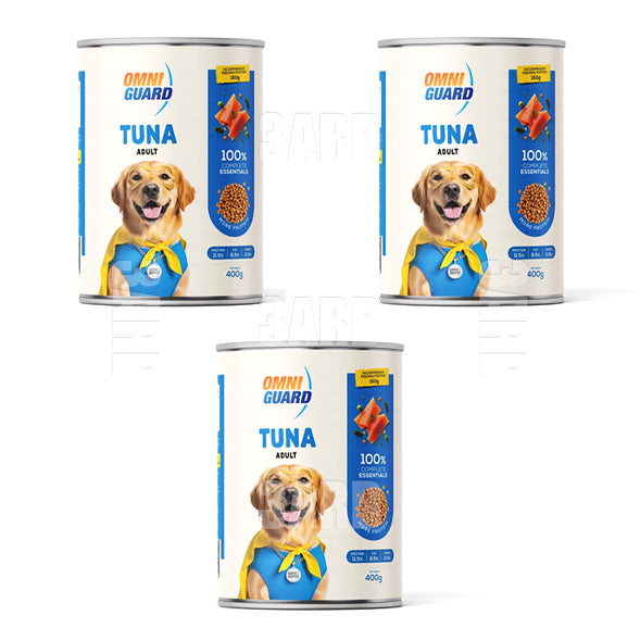 Omni Guard Wet Food Dog Adult Tuna 400g - Pack of 3