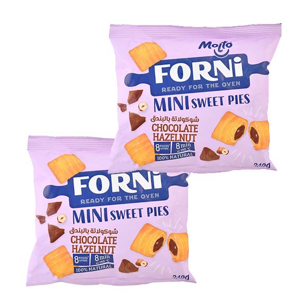 Molto Forni Mini Chocolate 240g - Pack of 2