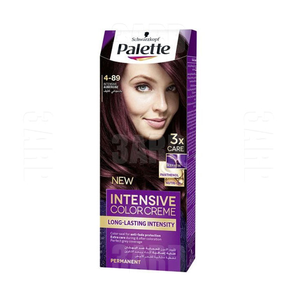 Palette 4.89 Intensive Aubergine - Pack of 1