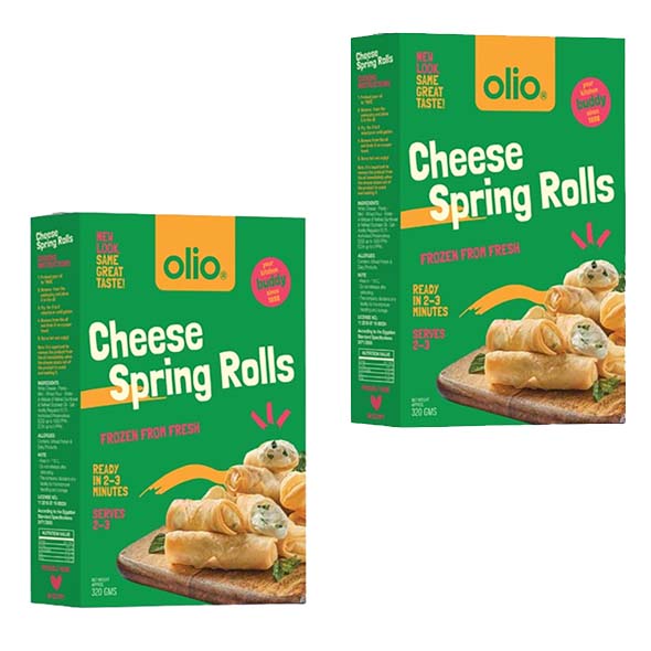 Olio Cheese Spring Roll 320g - Pack of 2