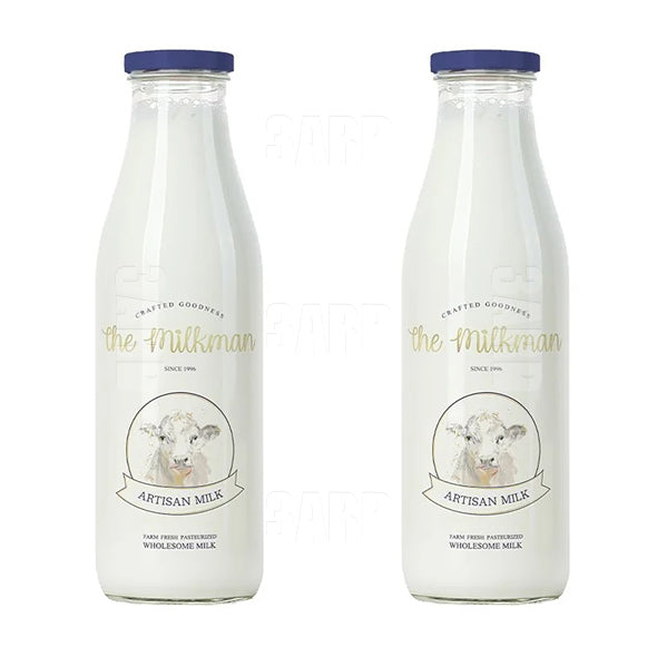 The Milkman Full Cream Milk 850ml - Pack of 2