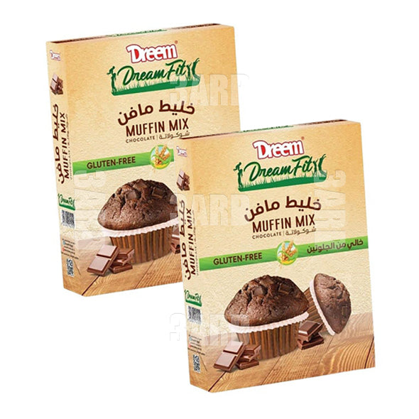 Dreem Muffin Chocolate Mix Gluten Free 450g - Pack of 2