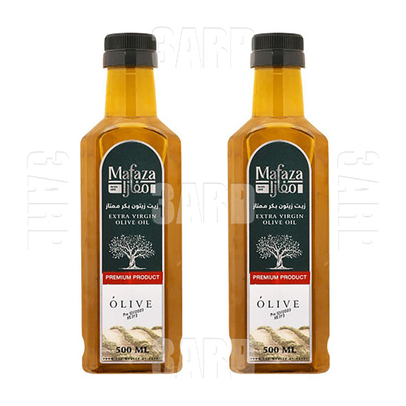 Mafaza Extra Virgin Olive Oil 500ml - Pack of 2