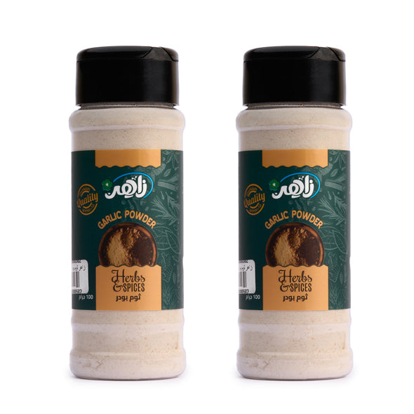 زاهر ثوم بودرة ١٠٠جم - ٢ عبوة