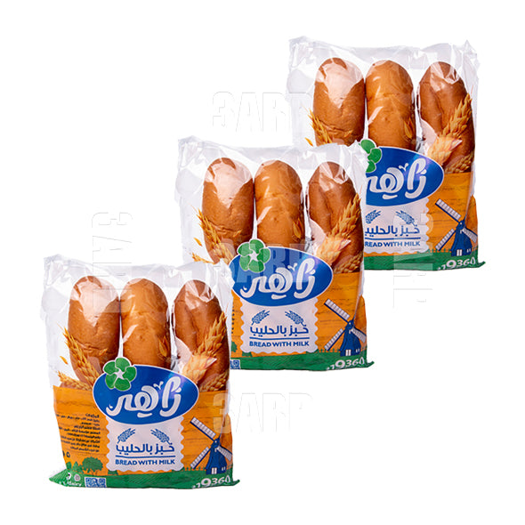 Zaher Bread Petit Pan Plain 6 Pieces - Pack of 3