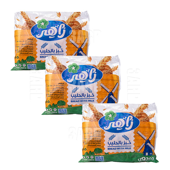 Zaher Fino Plain Bread 4 Pieces - Pack of 3