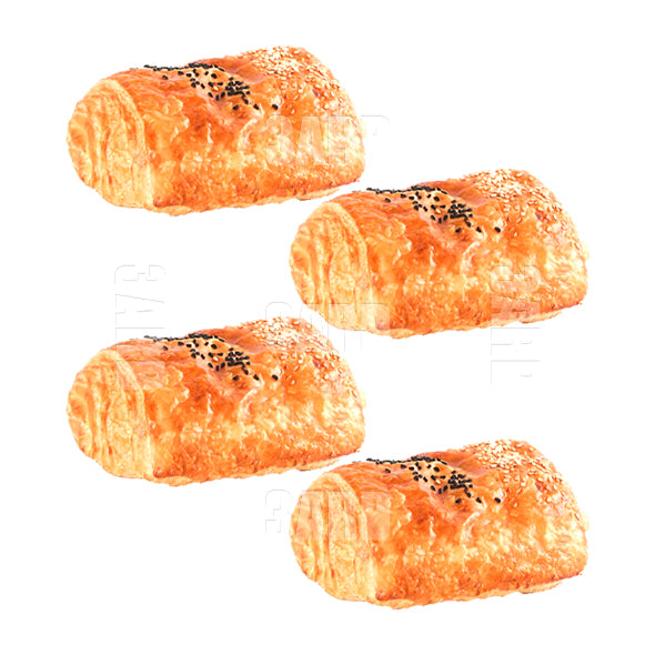 Zaher White Cheese Pate 1 Piece - Pack of 4