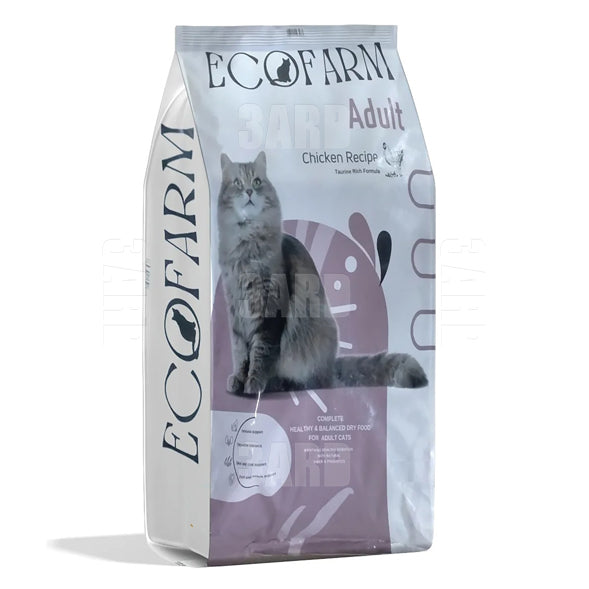 Ecofarm Dry Food Adult Cat Chicken 18kg - Pack of 1