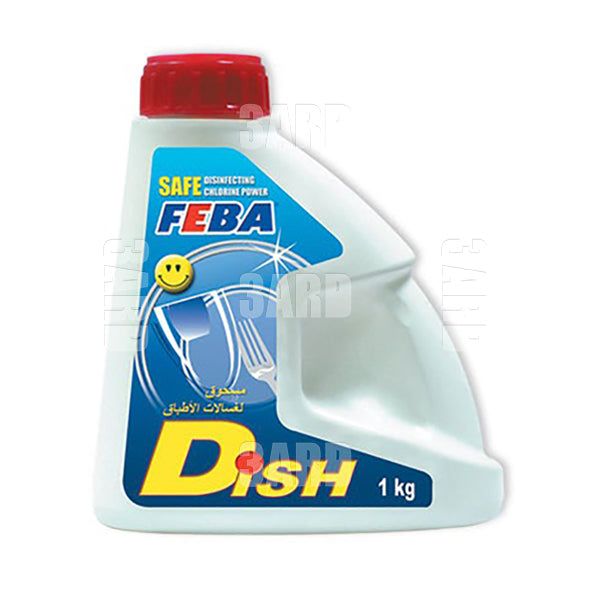 Feba Powder Cleaner for Dishwashers 1kg - Pack of 1