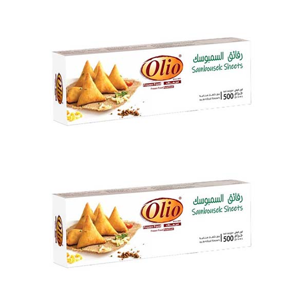 Olio Sambosak Sheets 500g - Pack of 2