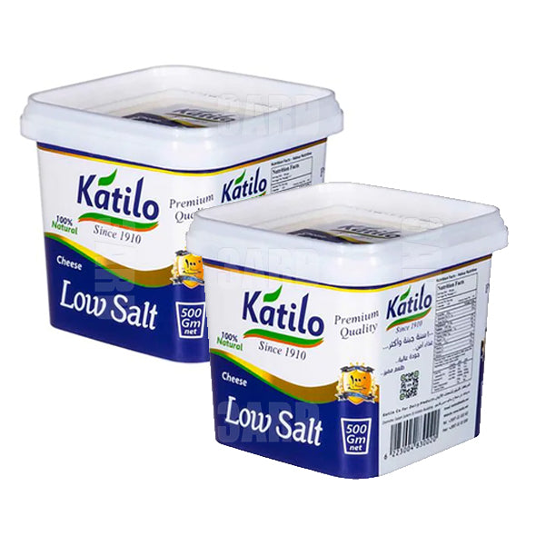 Katilo Cheese Low Salt 500gm - Pack of 2