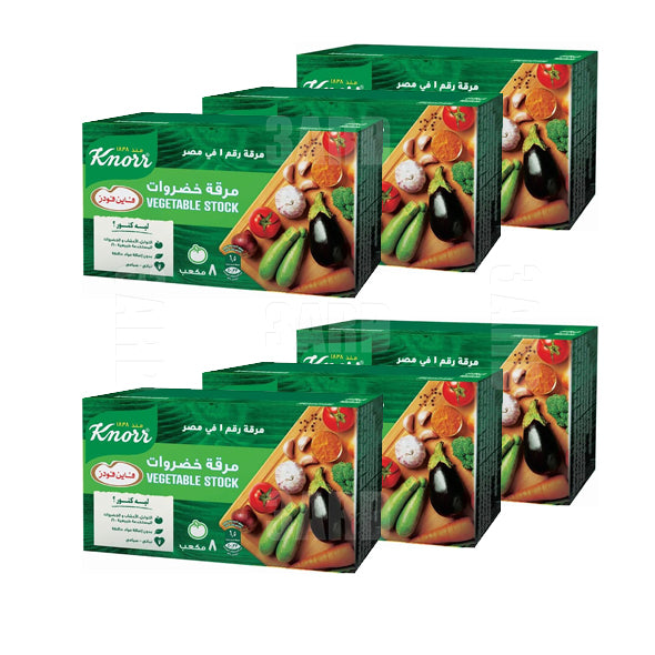 Knorr Vegetables Flavoured Cube 8 Cubes - Pack of 6