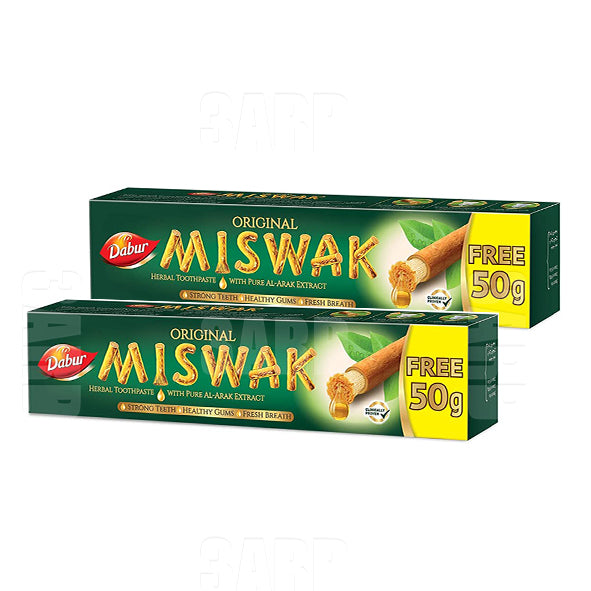 Miswak Toothpaste Green 170g - Pack of 2