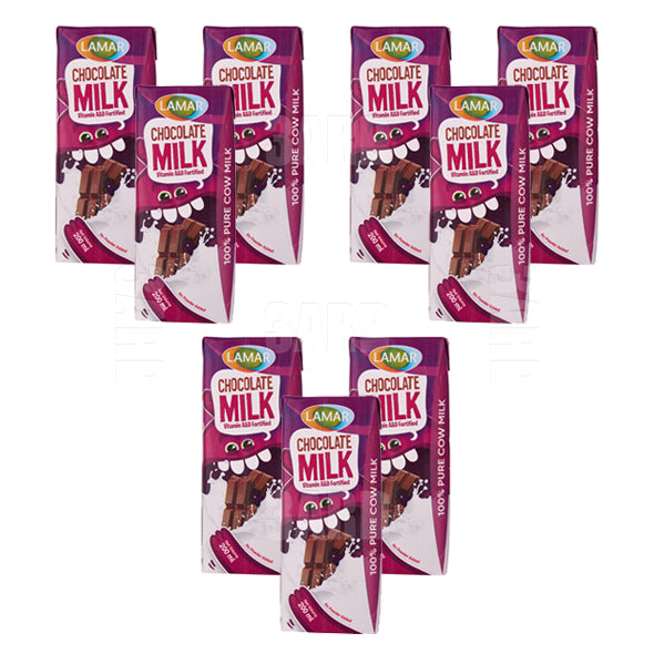 Lamar Chocolate Milk 200ml - Pack of 9