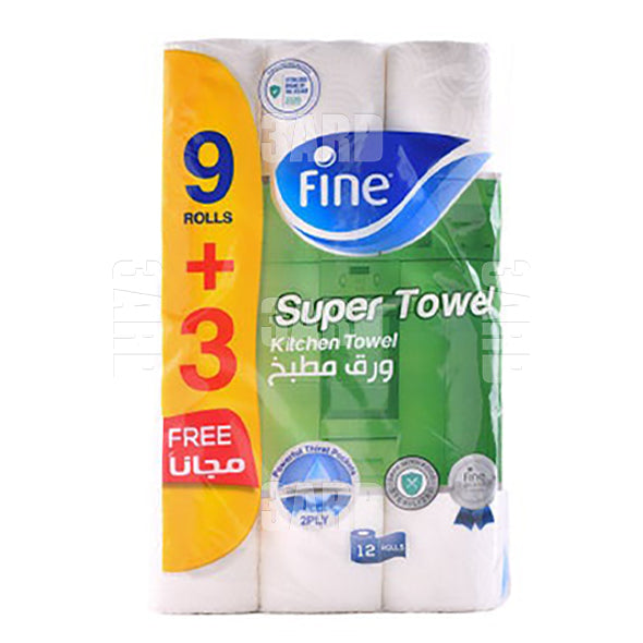 Fine Kitchen Super Towel 12 pcs - Pack of 1