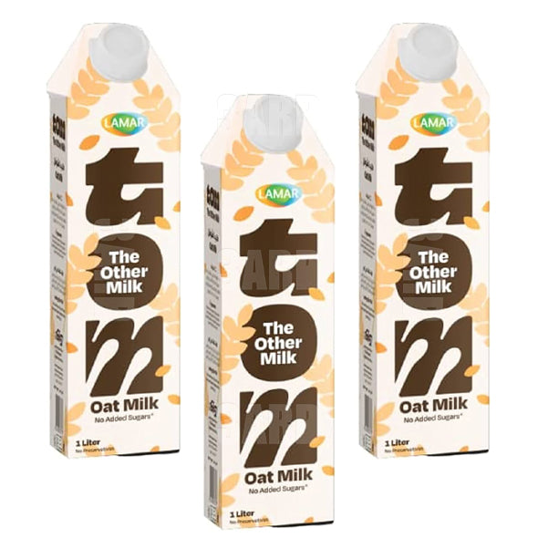 Lamar Tom Oat Milk 1L - Pack of 3