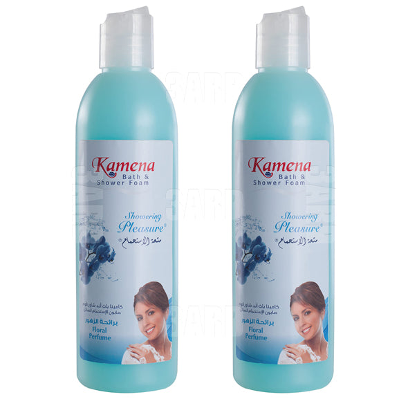 Kamena Bath & Shower Foam Floral Perfume 750 ml - Pack of 2