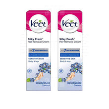 Load image into Gallery viewer, Veet Hair Removing Cream for Sensitive Skin 100ml - Pack of 2
