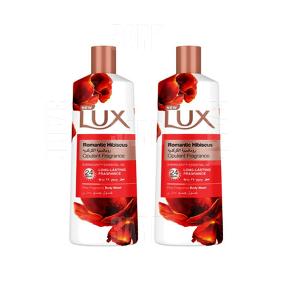 Lux Shower Gel for Body Hibiscus Romance 500ml - Pack of 2