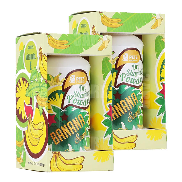 Pets Republic Dry Shampoo Banana 500g - Pack of 2