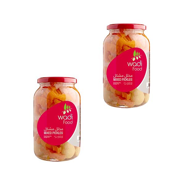 Wadi Food Mixed Pickles 1kg - Pack of 2