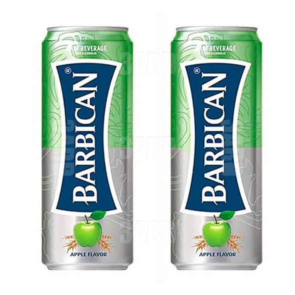 Barbican Malt Drink Apple Can 250ml - Pack of 2
