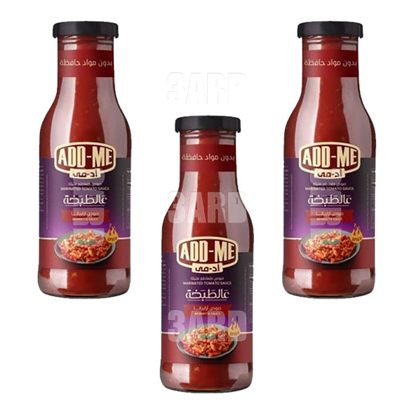 Add Me Tomato Sauce Arrabbiata 375ml - Pack of 3