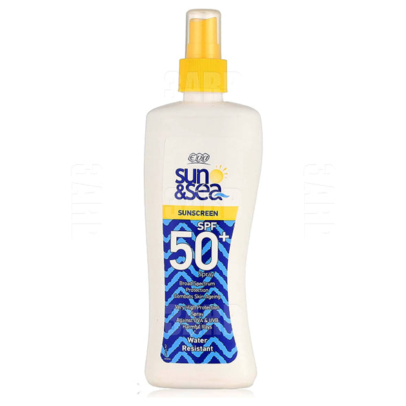 Eva Sun & Sea Sunscreen spf50+ Spray Lotion for Adults 200ml - Pack of ...
