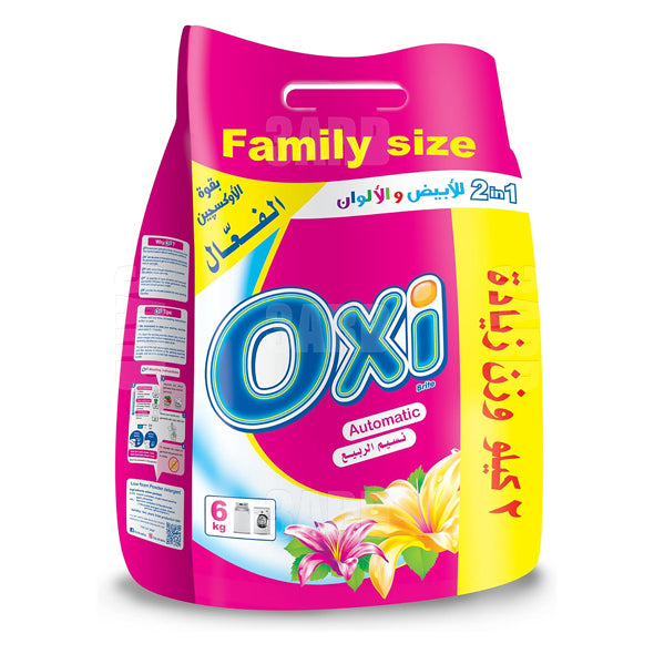 Oxi Automatic Detergent Powder Spring Breeze 4+2k - Pack of 1