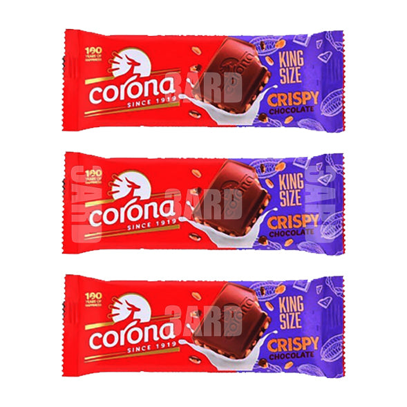 Corona Chocolate Crispy 50g - Pack of 3